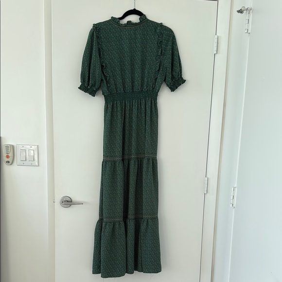 Max Studio Green Maxi Dress M - Picture 3 of 4
